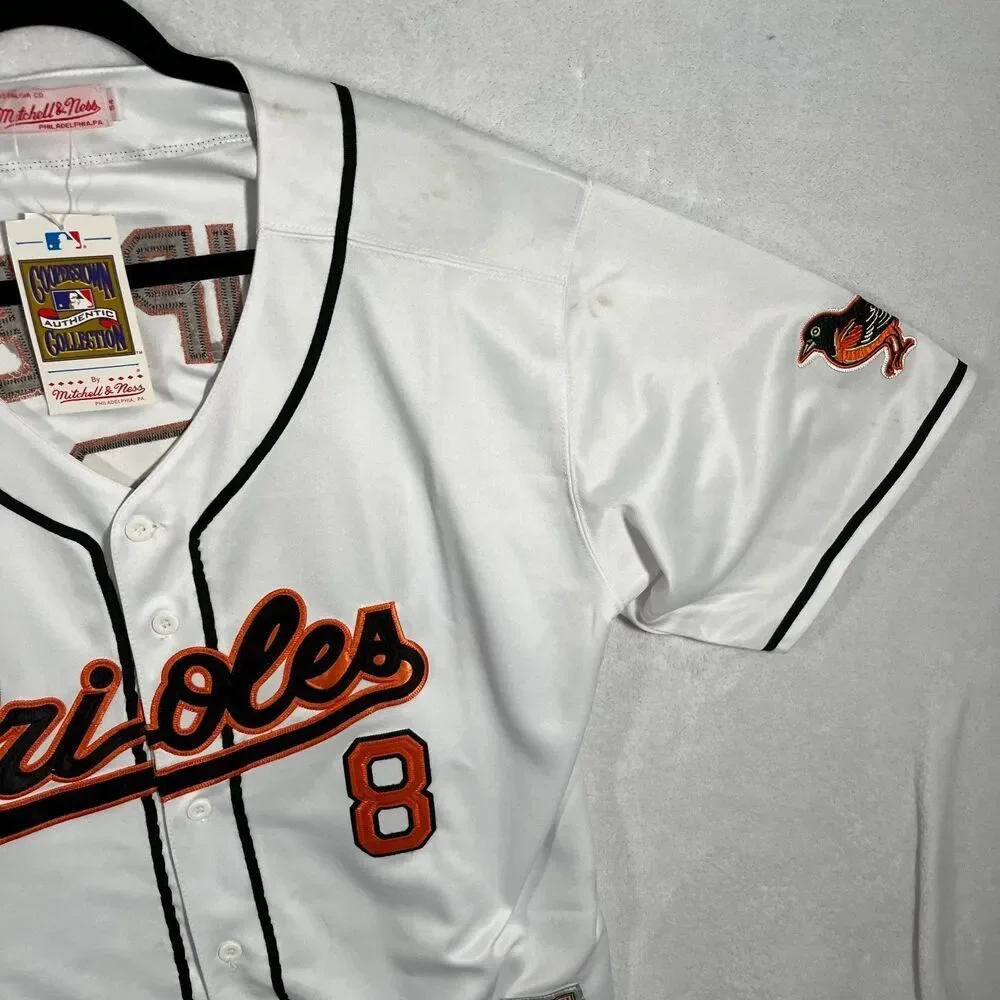 Mitchell & Ness Cooperstown Collection 2001 Orioles Cal Ripken Jersey NWT Sz 54
